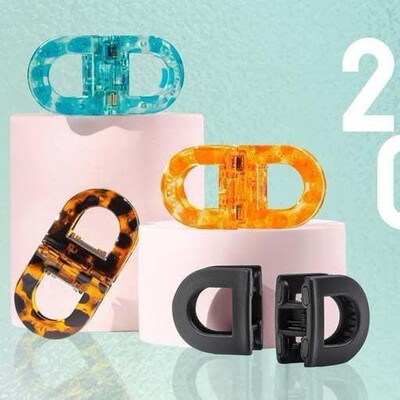 潮流时尚便携式新 smart magnetic hair clip 智能磁性发夹
