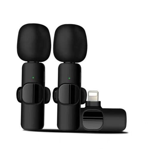 K9 Wireless Lavalier Microphone Studio Gaming for iPhone Typ