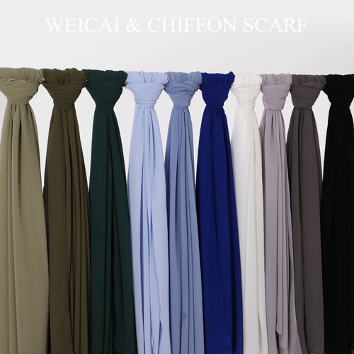 Pearl chiffon scarf womens headscarf 珍珠雪纺围巾女头巾
