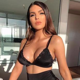 shorts ice sexy Pajamas clothes women thin suspender slit