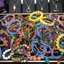 天然水晶多宝手串单珠手链男女钛晶绿发晶超七极光23