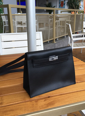 进口头层牛皮danse跳舞包凯莉包高级感女包轻便小方包单肩斜挎包