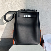 kelly包22水桶包进口头层togo牛皮凯莉包高级感大容量单肩包