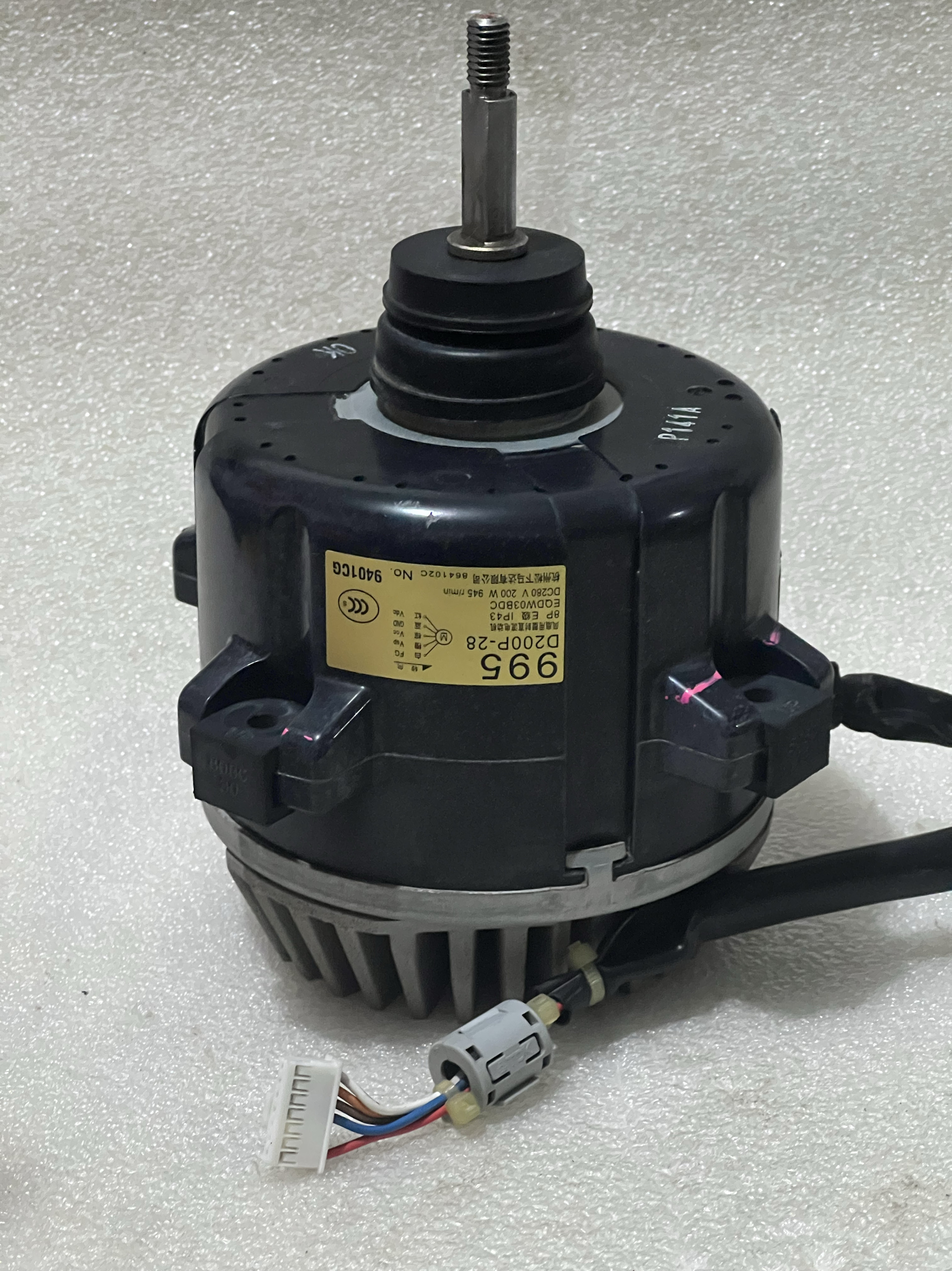 适用大金空调直流电机995 D200P-28 EQDW03BDC DC280V 原装拆机