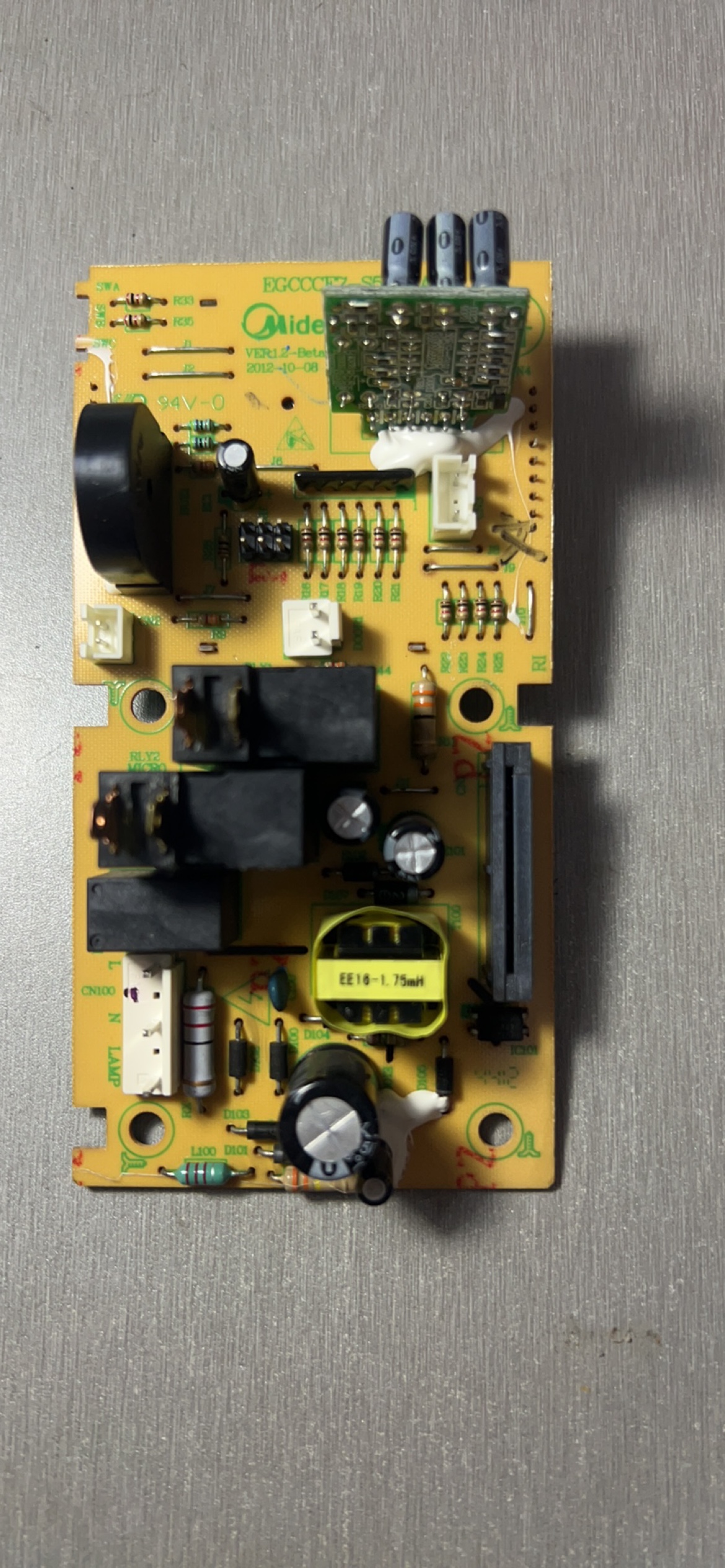 适用美的微波炉EG823MF7-NRH EGCCCE7-S5-K(ACC)电脑板 原机拆件