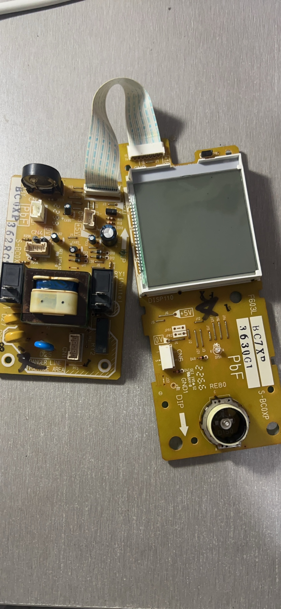 松下微波炉NN-GF372B主板/控制板/电脑板电源板 原机拆件