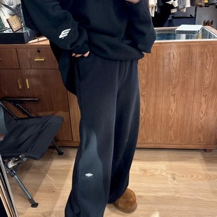 秋冬百搭宽松版 25FW3B刺绣弯刀卫裤 型休闲裤 SKI滑雪3B系列