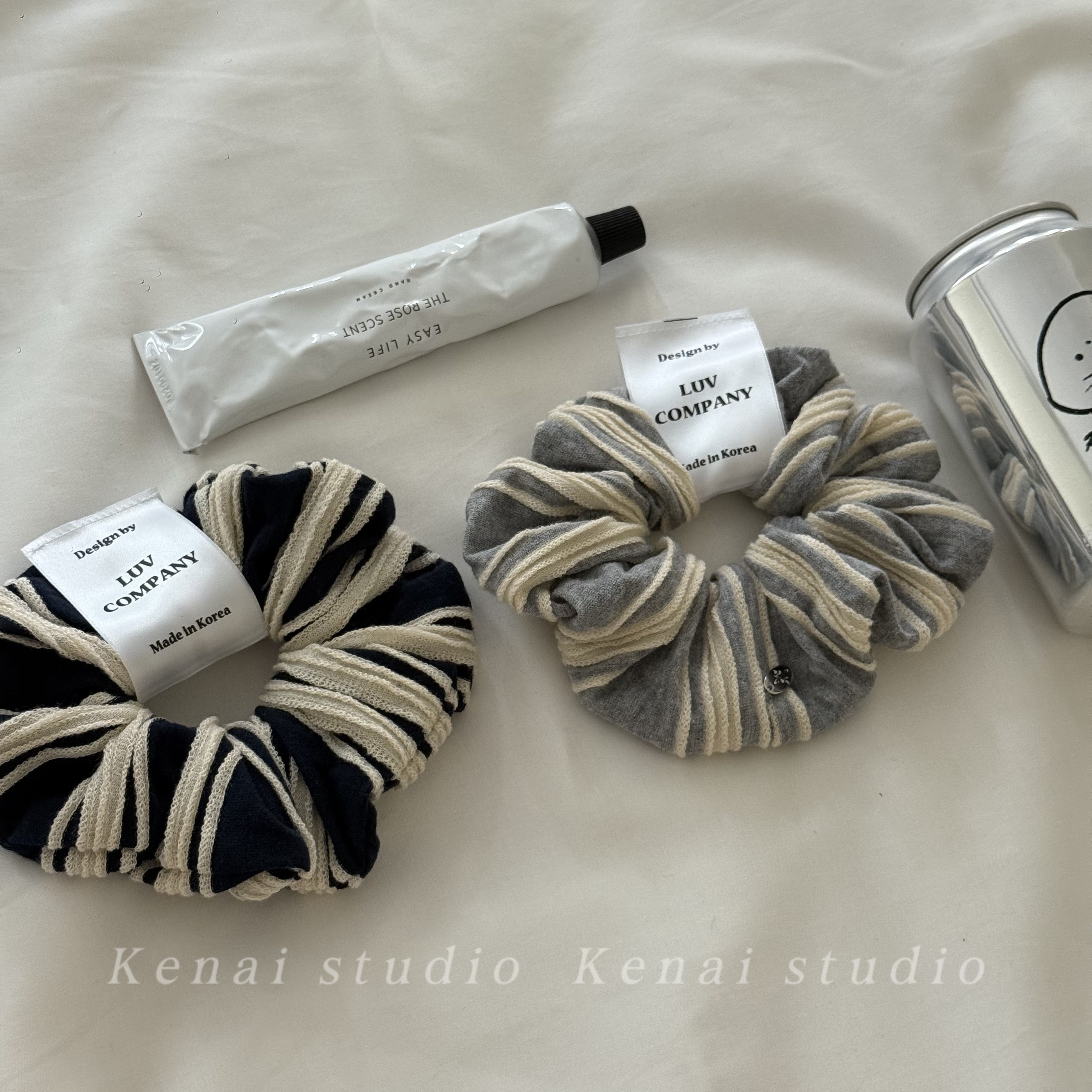 韩国进口奶油色条纹毛巾大肠发圈法式高级感头绳简约时尚发绳发饰,饰品/流行首饰/时尚饰品新,发饰,淘宝优惠券,粉丝福利购,淘宝优惠卷