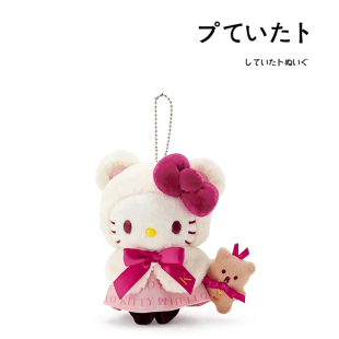 日本hellokitty正版 生日限定凯蒂猫kt猫公仔玩偶毛绒包包挂件挂饰