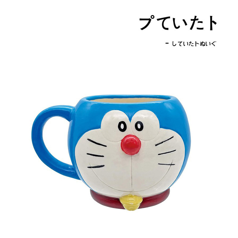 doraemon日本正版哆啦a梦水杯