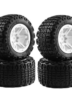 TRAXXAS 1/10Rustler4X4 56*110 2.8 12mm成品胎 2个 #6773/A W79