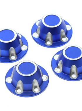 AXIAL 1/6 SCX6 JEEP JLU WRANG LER 4WD铝合金防松轮锁/银边款