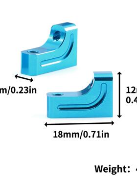 TAMIYA田宫TB03 TT02 XV01铝合金舵机座田宫5409