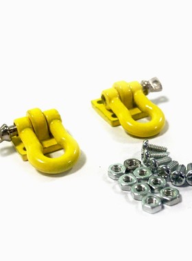 1/10仿真攀爬车救援扣 拖车钩 Axial SCX10 90046 RC4WD D90 CC01