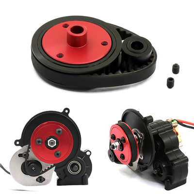 SCX10系列攀爬车波箱齿轮 90046 KM1 d90皮带传动齿轮套装 皮带轮