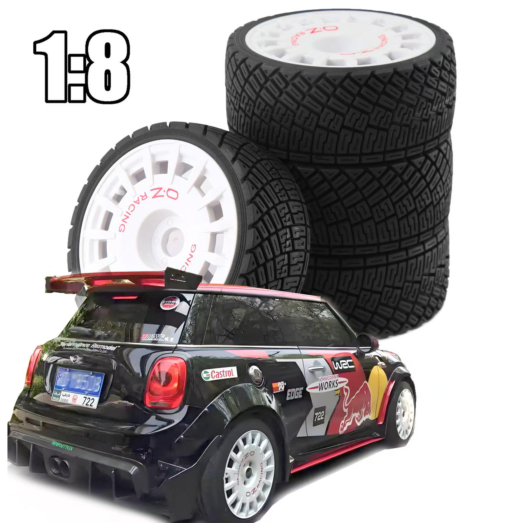 RS红蜘蛛1/8 拉力车CEN Racing福特M-SPORT 致顶 KKPIT轮胎 W200