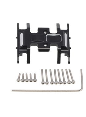 1/24仿真模型车 Axial SCX24 90081铝合金中波箱底盘 底板固定架