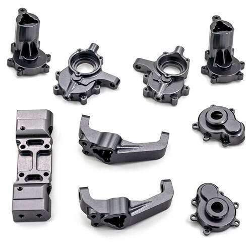 红猫REDCAT GEN8 红猫铝合金升级金属前转向杯 齿轮盖 前桥c座