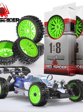 RS红蜘蛛 1/8越野车 Serpent 蛇仔SRX8京商 Kyosho MP9速度胎R295