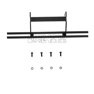 TRAXXAS TRX4 TRX6 奔驰G63 G500攀爬车金属后杠 后防撞 后保险杠