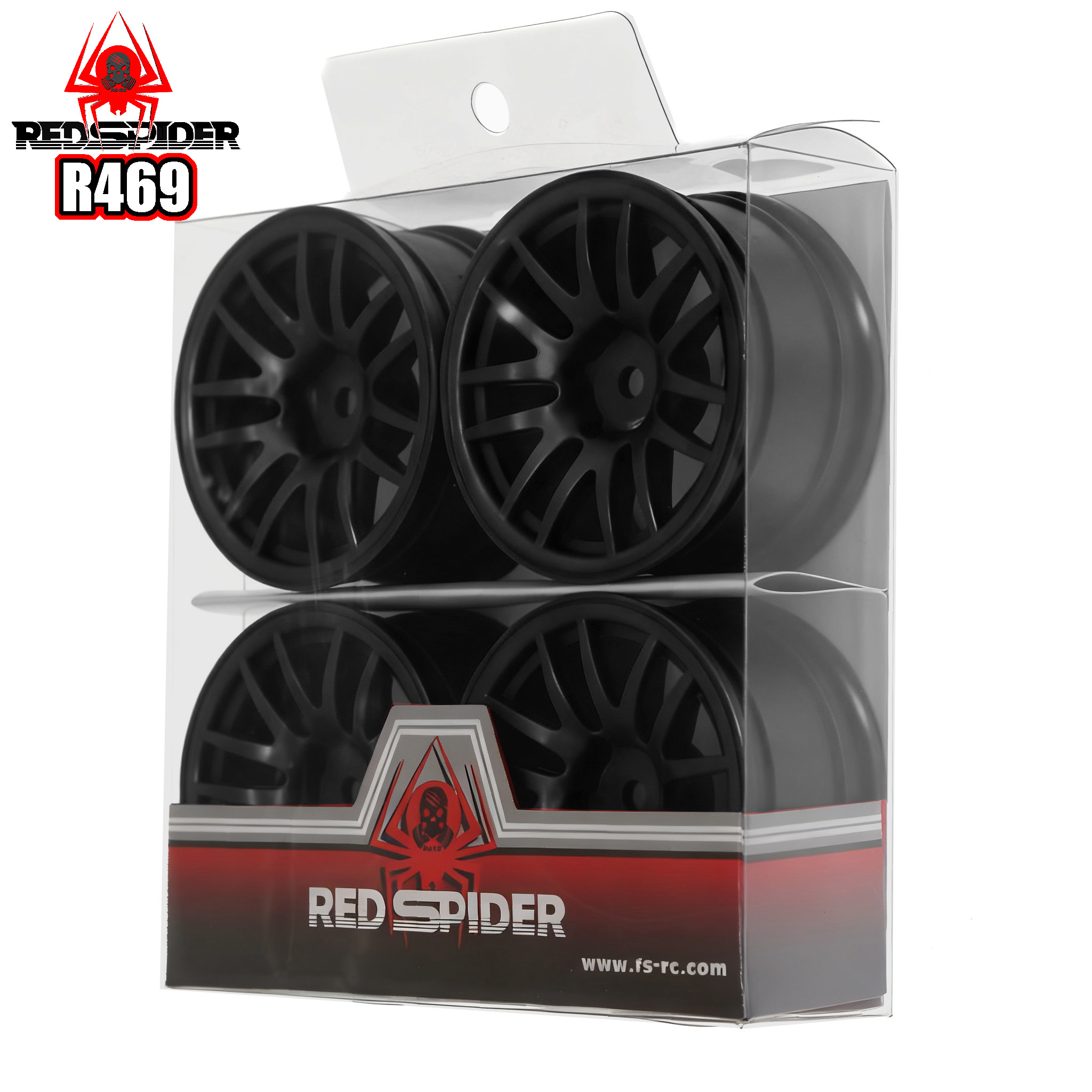 RS红蜘蛛1/10平跑/漂移52MM轮毂HPI94123 TT01 FW06 田宫轮毂R469