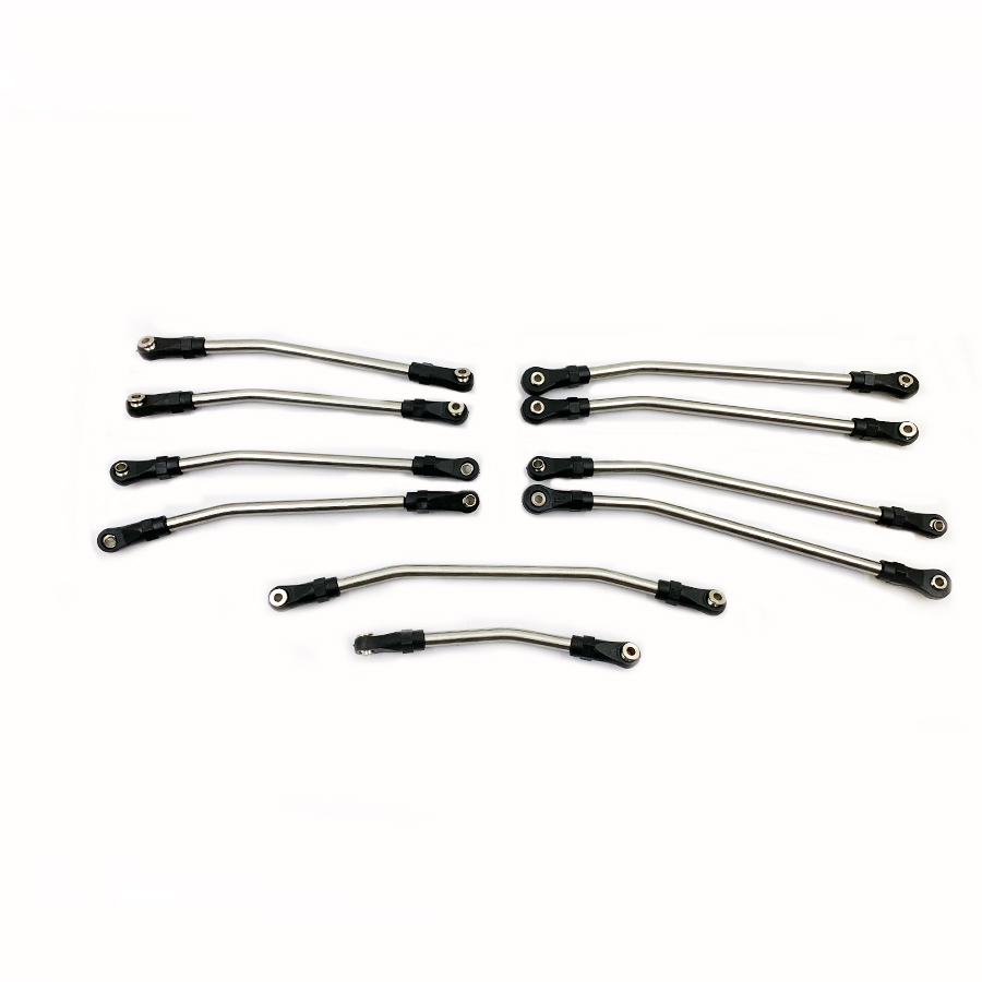Axial scx10 II 90046 90047 90075钛合金折弯拉杆性能版10条装