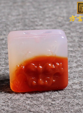 方言云南保山柿子红南红锁骨坠