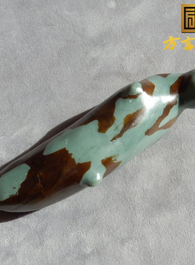 亏麻了方言和田玉镇店金鹿皮蓝色蓝玉原生籽料异型意境原石玩料w1