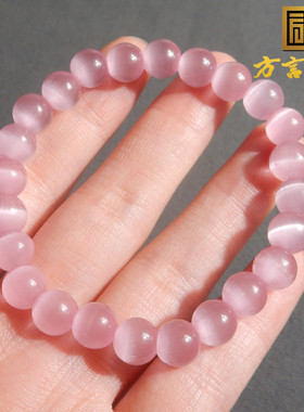 方言斯里兰卡猫眼石活猫眼手串