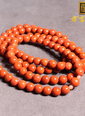 方言云南保山南红玛瑙多圈手链