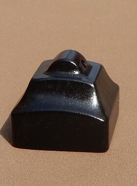 亏麻了方言和田玉新疆细腻细腻漆黑如墨墨玉籽料小印章吊坠挂件s1