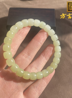 新疆且末料黄口渐变8mm老型手串