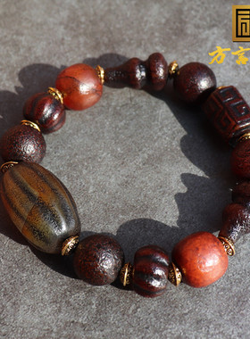 方言复古高油脂玛瑙福禄手串
