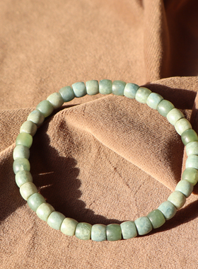 若羌黄口蓝皮6m聚宝盆直切珠手串