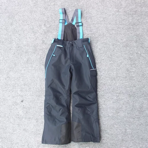 Демисезонные детские дорожные лыжные подтяжки, ветрозащитные удерживающие тепло штаны для мальчиков с зарядкой, подходит для подростков