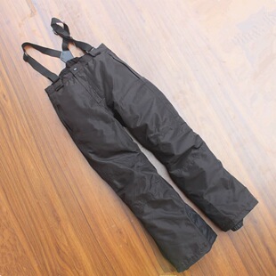 2025秋冬儿童中小童户外背带滑雪裤男女童防风防水保暖冲锋裤贸