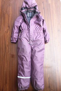 新款加棉厚儿童连体滑雪服男女童滑雪套装宝宝冲锋衣防水抗寒-30