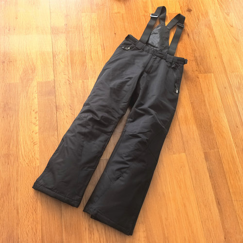 2026秋冬中小大儿童户外背带滑雪棉裤男女童防风防水保暖冲锋裤贸