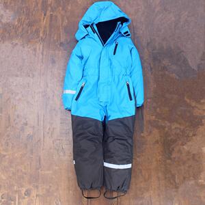 特价加厚儿童连体滑雪服男女童滑雪套装宝宝冲锋衣防水抗寒-30