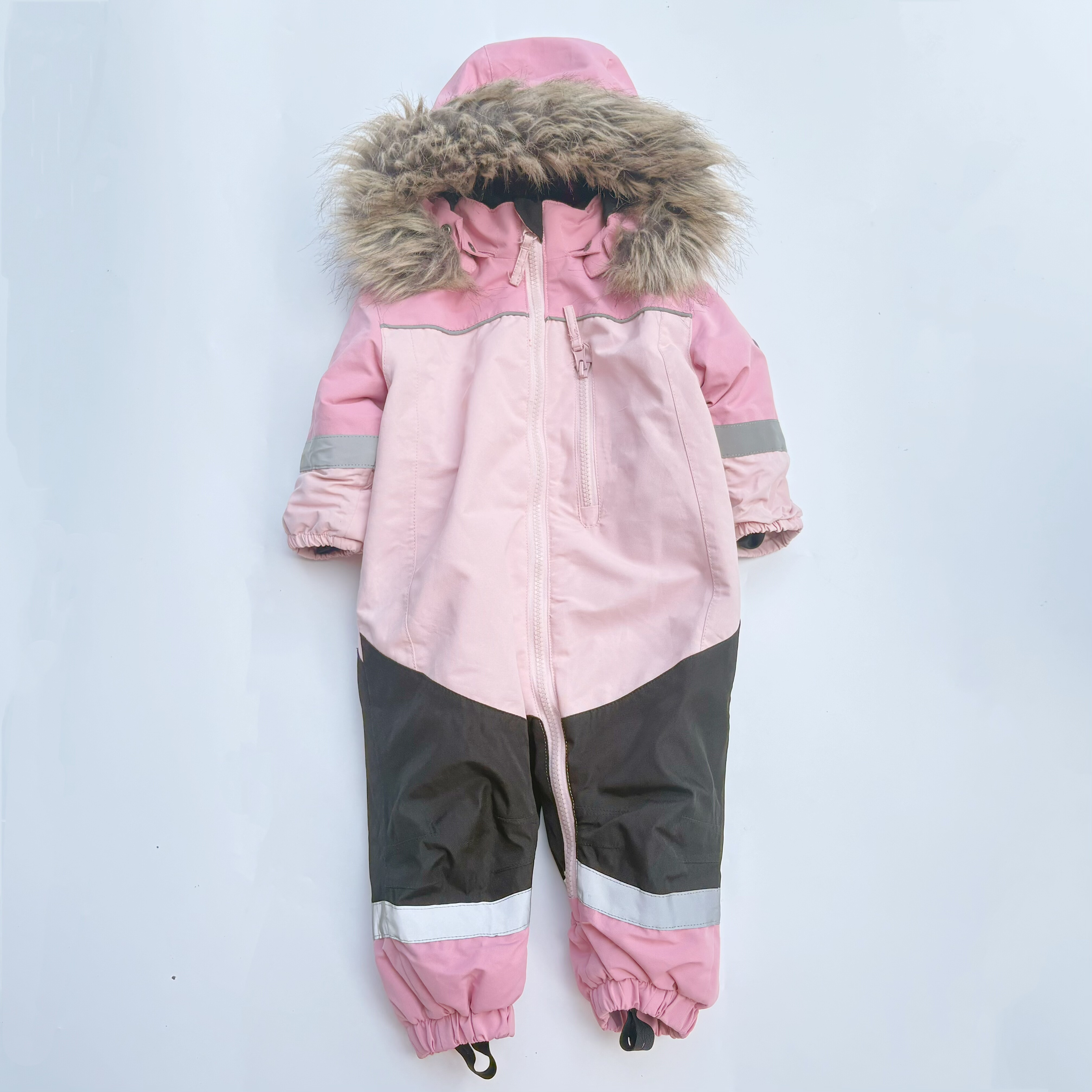 清仓女童加棉厚连体滑雪服婴幼儿滑雪套装宝宝冲锋衣防水抗寒-30图片