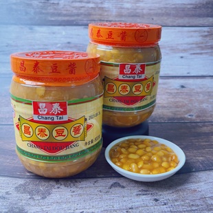昌泰香豆酱炒菜蒸鱼烹调潮汕特产豆瓣酱普宁黄豆酱蘸酱普宁豆酱