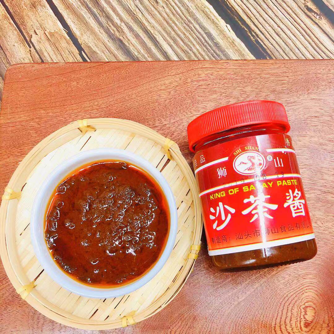 潮汕特产 狮山沙茶酱180g牛肉火锅酱调味品餐饮沙茶王包邮蘸料