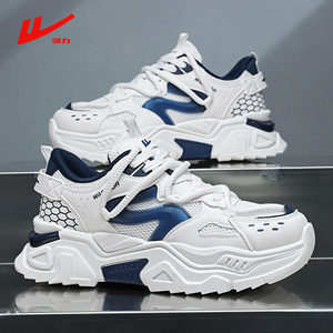 老爹鞋男鞋2026新款春夏季透气网面休闲运动鞋子男士超火爆款