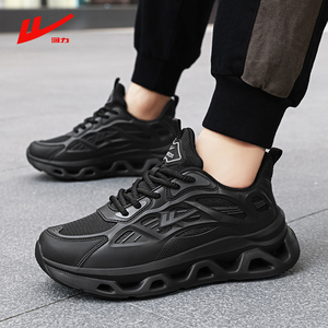 男鞋黑武士老爹鞋子男款鞋运动鞋2026春季男士休闲鞋