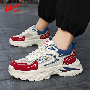 男鞋2026新款春季潮牌青少年运动鞋初中学生高级感老爹鞋