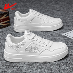 男鞋休闲情侣运动板鞋男鞋小白鞋皮面透气男士潮鞋子学生板鞋