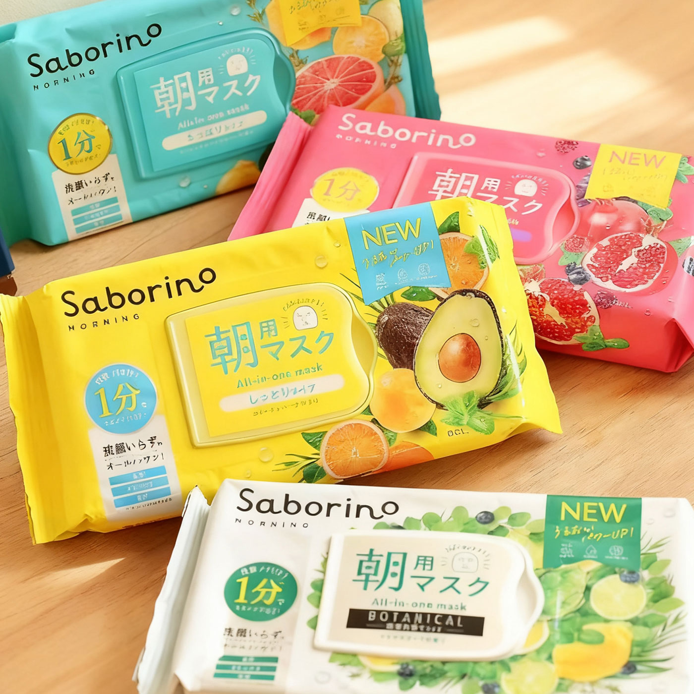 日本本土SABORINO高保湿懒人面膜