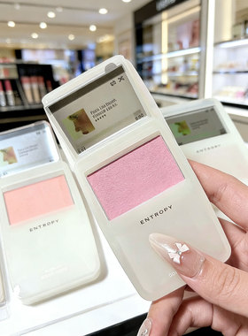 韩国直采ENTROPY腮红自然粉嫩显色持久不脱妆卡粉胭脂哑光3519