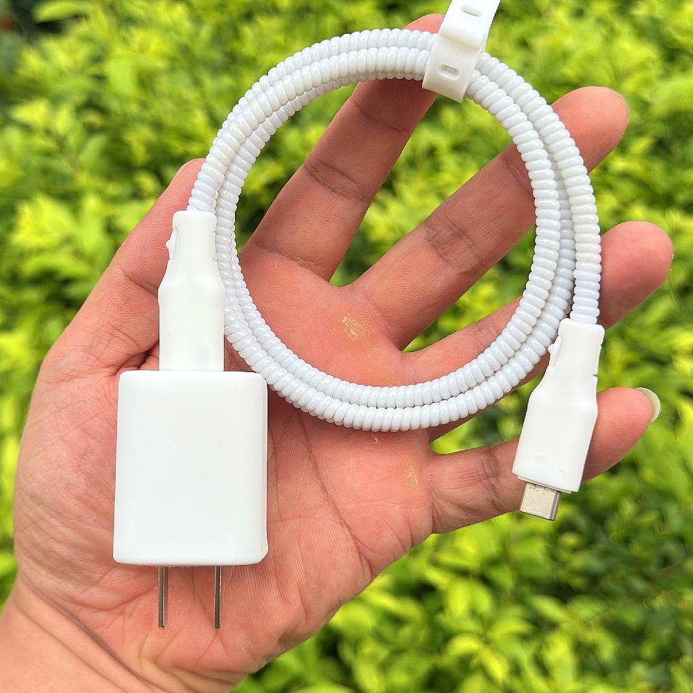 苹果15 iPhone16 pro适用Mophie 30W充电器壳数据线保护套缠绕绳