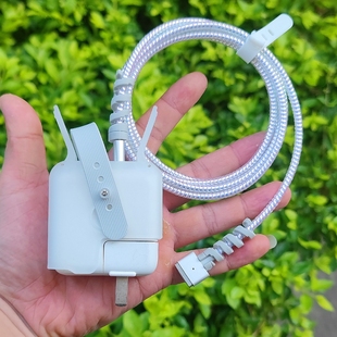 70W 35W數據線套纏繞繩 pro電源保護殼30W 適用蘋果筆記本Macbook